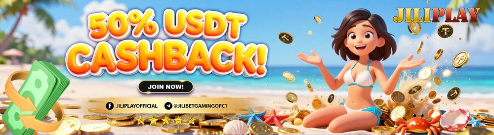 JILIPLAY — 50% USDT Cashback, Join Now
